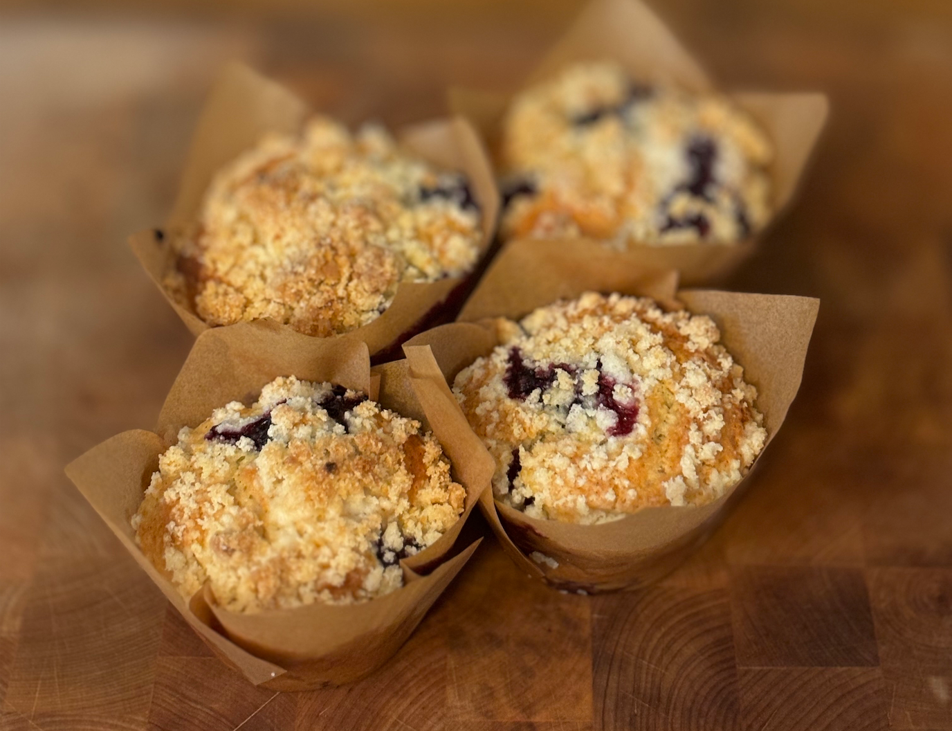 Lemon Blueberry Muffins